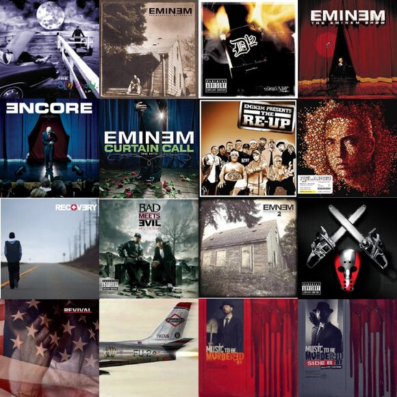 Complete Eminem Discography - 18+ Albums 1996 to 2024 [RARE] 20+ Hours of Music - Picture 1 of 5